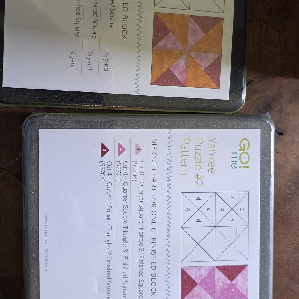 Go! Me Quilt Cutter With English Paper Piecing Set & Extra Die Cuts - Picture 4 of 4